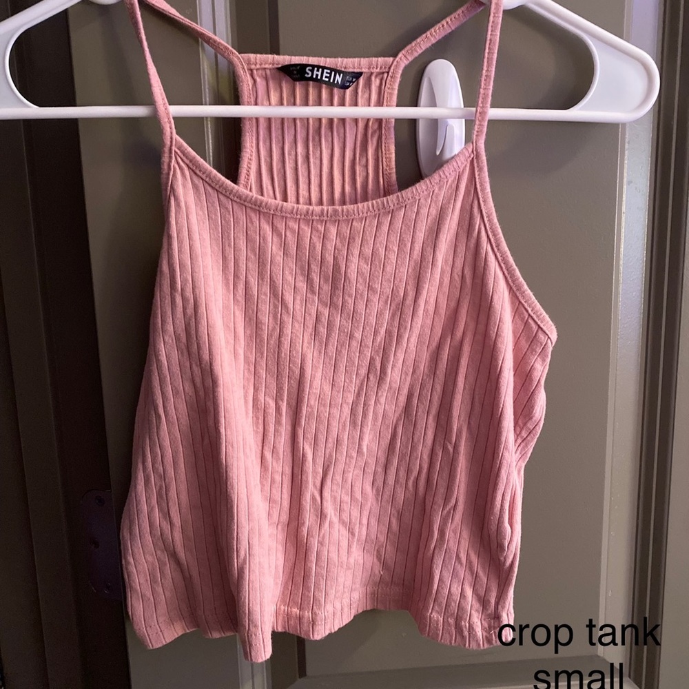 SHEIN CROP TANK TOP BUNDLE